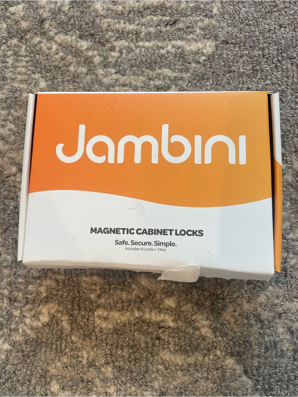 Jambini Magnetic Cabinet Locks system for childproofing
